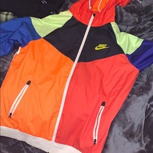 Nike Multi Color Windbreaker